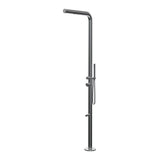 Parisi Envy II Outdoor Shower Column with Straight Shower Arm and Overhead Shower