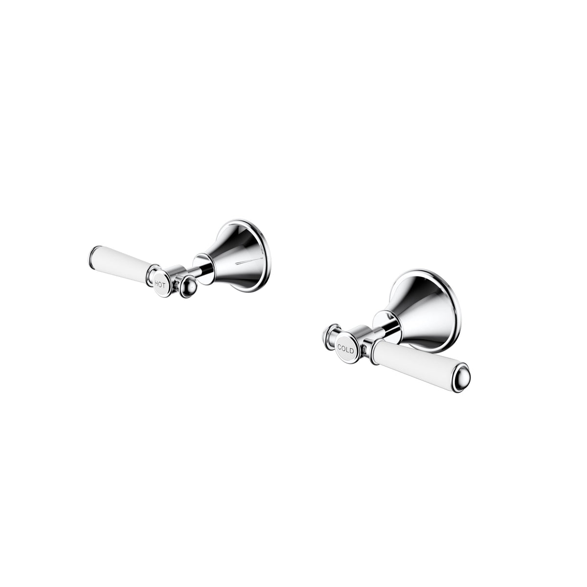 Clasico Wall Top Assemblies Ceramic Handle