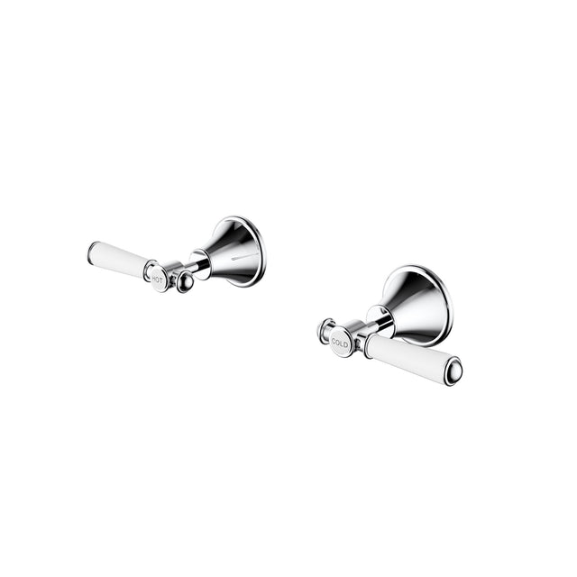 Clasico Wall Top Assemblies Ceramic Handle