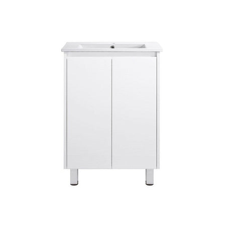 PE600 - 600x360x875mm PVC Waterproof Vanity with Ceramic Basin