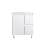 PE750R - 750x360x875mm PVC Waterproof Vanity with Ceramic Basin