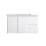PEWH900R - 900x360x540mm Wall Hung PVC Waterproof Vanity with Ceramic Basin