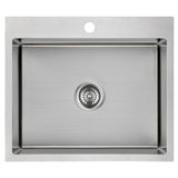 Eden Single Bowl Abovemount Laundry Sink 580mm