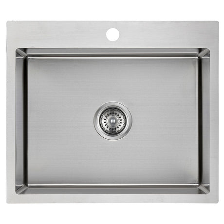 Eden Single Bowl Abovemount Laundry Sink 580mm