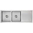 Eden Double Bowl Single Drainer Sink 1160mm
