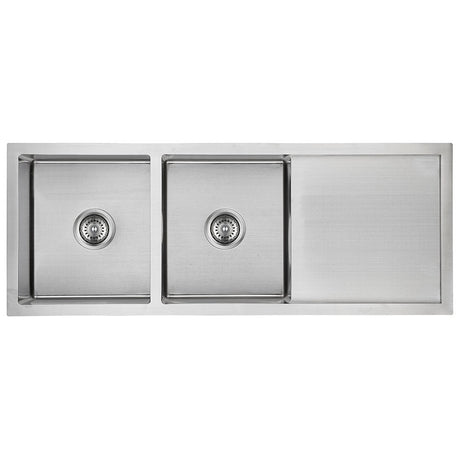 Eden Double Bowl Single Drainer Sink 1160mm
