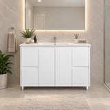 Felix 1200mm MDF Polyurethane Vanity on Legs - 1200x460x875mm