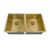 Eden Double Bowl Above / Undermount Sink 760mm – alternate view