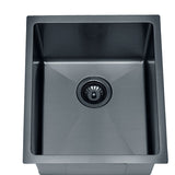 Eden Single Bowl Above / Undermount Sink 340mm – detail view