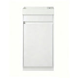 PS400-KB - 400x220x880mm Kickboard PVC Waterproof Vanity with Poly Marble Basin