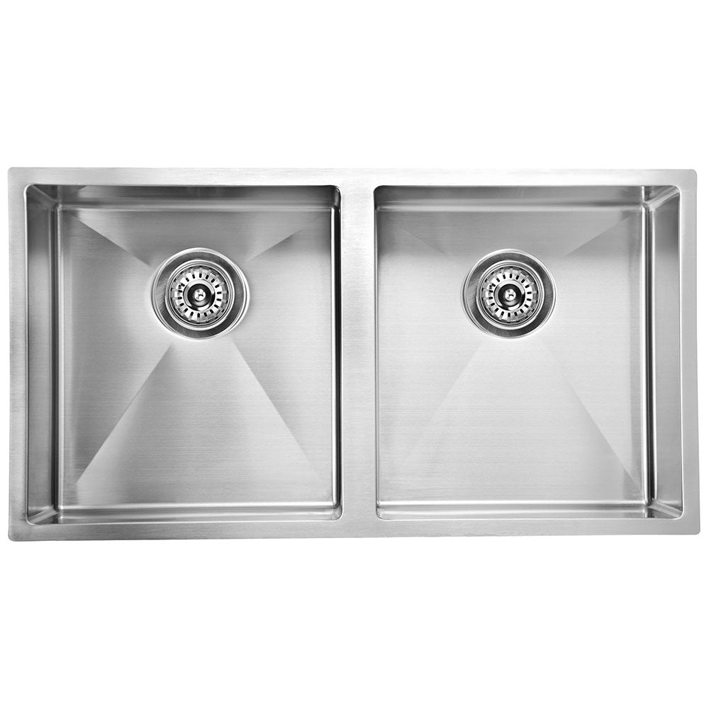 Eden Double Bowl Above / Undermount Sink 400mm