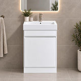 The Felix 450mm MDF Polyurethane vanity on Kickboard 1th