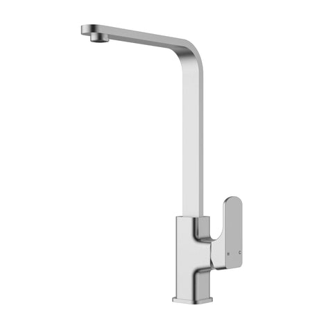 Eden Round Cornered Rectangle Handle Sink Mixer Lead Free – detail view