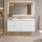 Presley 1200mm PVC Vanity Wall Hung - 1200x460x540mm