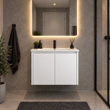 Presley 600mm PVC Vanity Wall Hung - 600x460x540mm