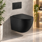 Cera Matte Black Floor Pan