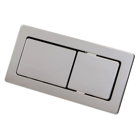 Rectangular Flush Buttons – Chrome