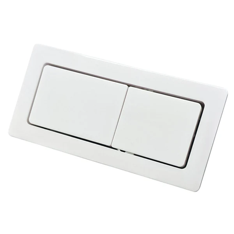 Rectangular Flush Buttons – Gloss White