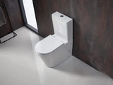 Ivy Rimless Back to Wall Toilet Suite – Gloss White – detail view