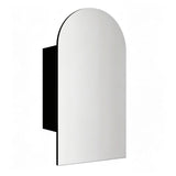 SA4590MB - 450x900x150mm Matte Black Polyurethane Peel Cabinet with Pencil Edge Mirror