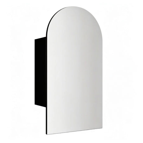 SA4590MB - 450x900x150mm Matte Black Polyurethane Peel Cabinet with Pencil Edge Mirror