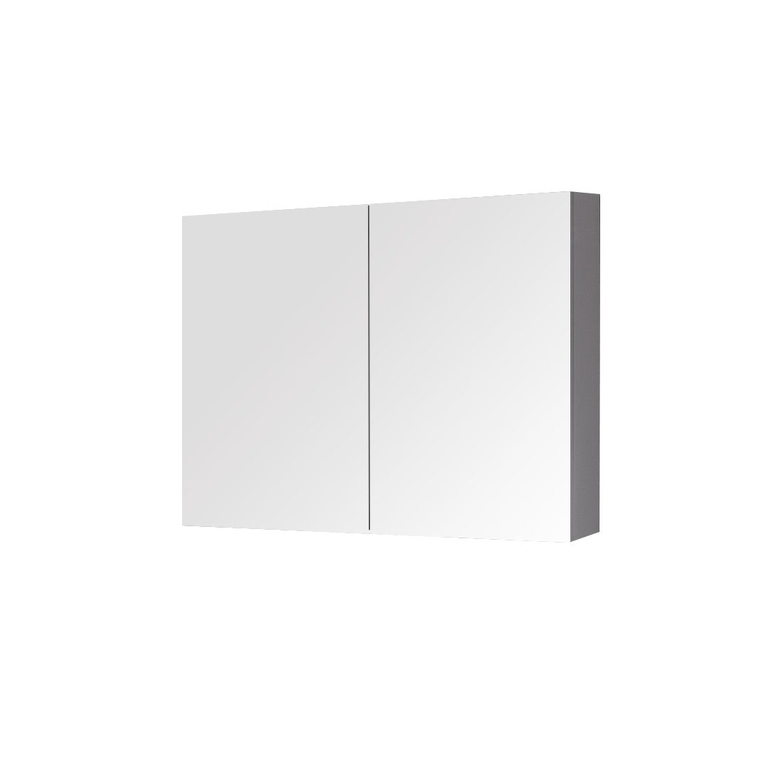 SA750 - 750x720x150mm High Gloss Polyurethane Cabinet with Pencil Edge Mirror