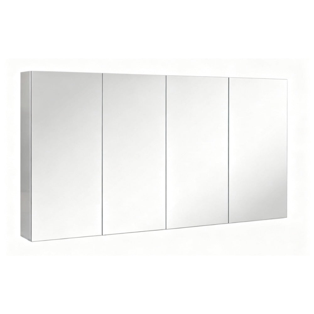 SB1500 - 1500x720x150mm PVC High Gloss Polyurethane Cabinet with Pencil Edge Mirror