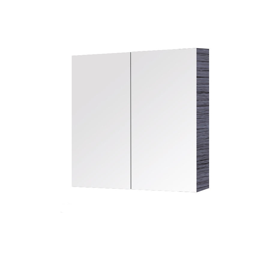 SD600 - 600x720x150mm Veneer Cabinet with Pencil Edge Mirror