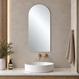 Arch Pencil Edge Mirror - 450 x 900mm