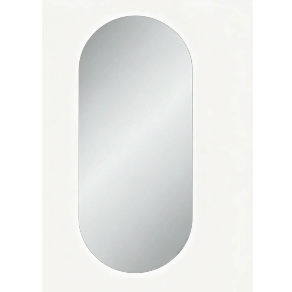 SE60120P - 600x1200x5mm Pencil Edge Copper Free Peel Plain Mirror