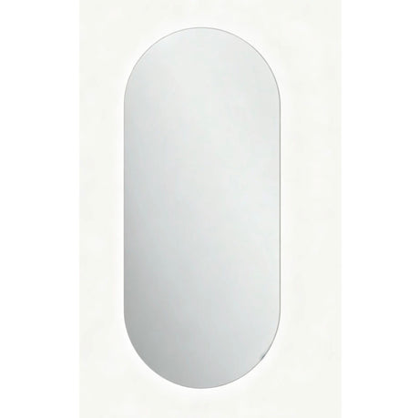 SE60150P - 600x1500x5mm Pencil Edge Copper Free Peel Plain Mirror