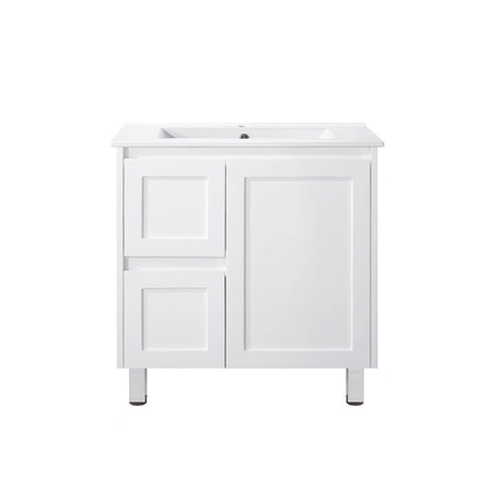 SH750L - 750x460x875mm Matte Finish Polyurethane Cabinet with Shaker Doors