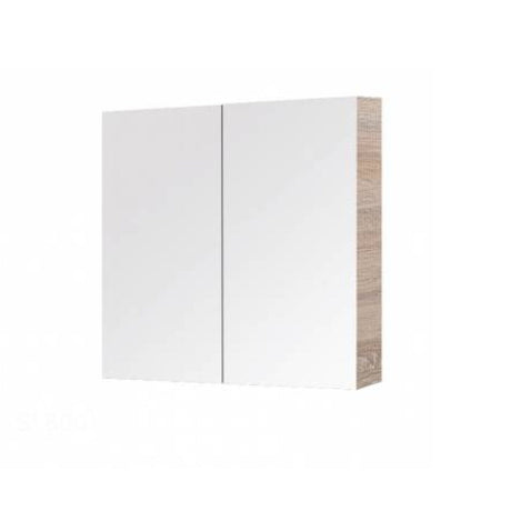 SL600 - 600x720x150mm Veneer Cabinet with Pencil Edge Mirror