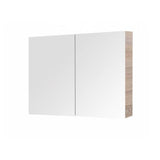 SL750 - 750x720x150mm Veneer Cabinet with Pencil Edge Mirror