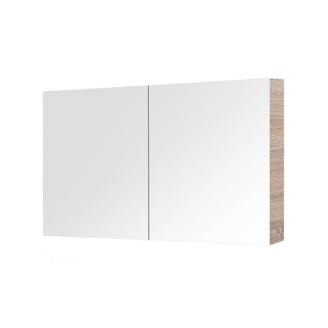 SL900 - 900x720x150mm Veneer Cabinet with Pencil Edge Mirror