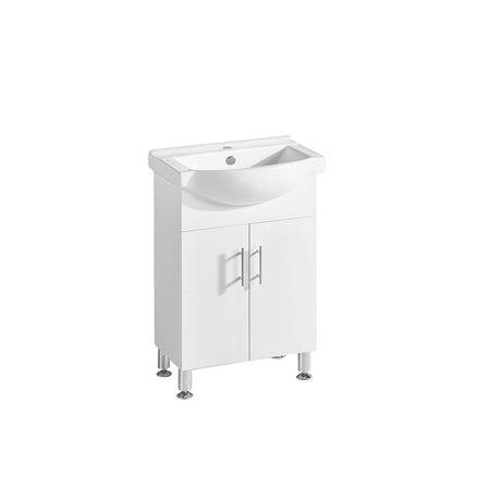 SR600 - 600x480x890mm High Gloss Polyurethane Cabinet with Soft Close Doors
