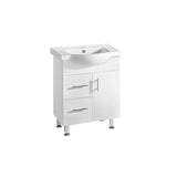 SR750L - 750x480x890mm High Gloss Polyurethane Cabinet with Soft Close Doors
