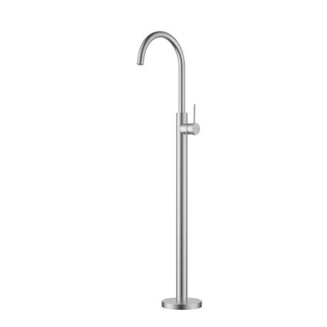 Otus Slimline Free Standing Bath Mixer Brushed Ss304 – view 4