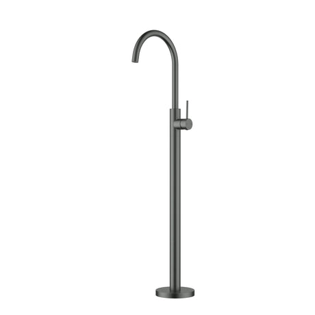 Otus Slimline Free Standing Bath Mixer Brushed Ss304 – view 6
