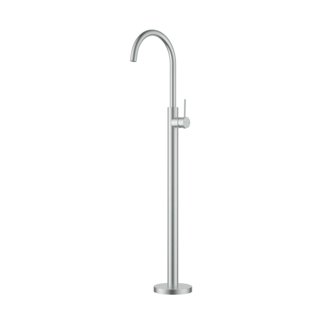 Otus Slimline Free Standing Bath Mixer Brushed Ss304