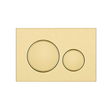 Stainless Steel Round Flush Buttons for Geberit Sigma – Brushed Gold