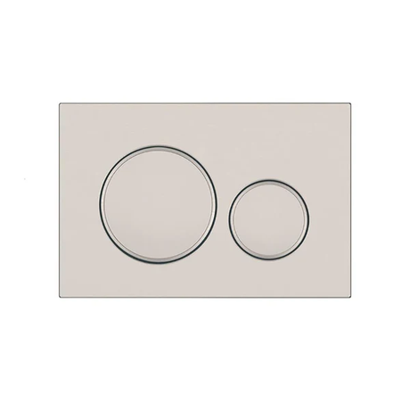 Stainless Steel Round Flush Buttons for Geberit Sigma – Brushed Nickel