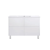 TD1200 - 1200x460x875mm PVC Vanity with Ceramic Basin