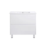 TD900 - 900x460x875mm PVC Vanity with Ceramic Basin
