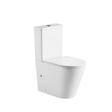 Damian Rimless Tornado Quiet Flush Toilet Suite – Gloss White