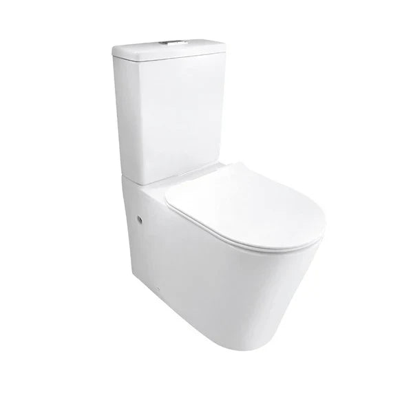 Vintage Brushed Nickel With Ceramic White Handle Bathroom Package – Complete Shower, Toilet & Accessory Set – detail view