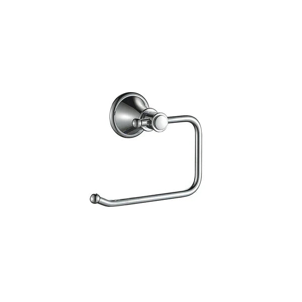 Vintage Chrome With Ceramic White Handle Bathroom Package – Complete Shower, Toilet & Accessory Set – view 9