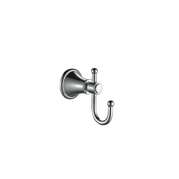 Vintage Chrome With Ceramic White Handle Bathroom Package – Complete Shower, Toilet & Accessory Set – view 10