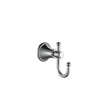 Vintage Chrome With Ceramic White Handle Bathroom Package – Complete Shower, Toilet & Accessory Set – view 10