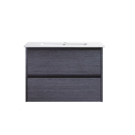 WHDM750 - 750x460x540mm Wall Hung Vanity with Veneer Cabinet